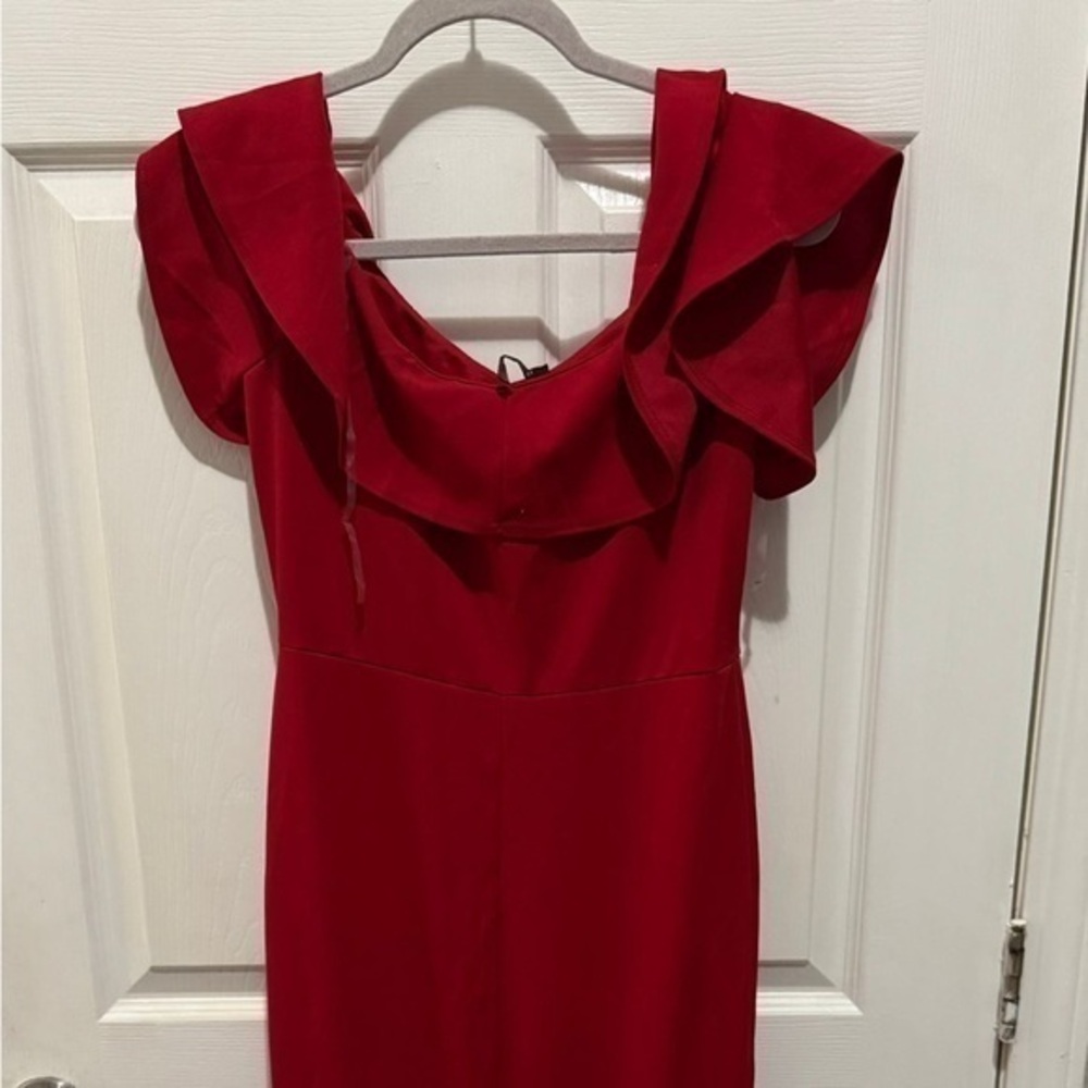 Red dress